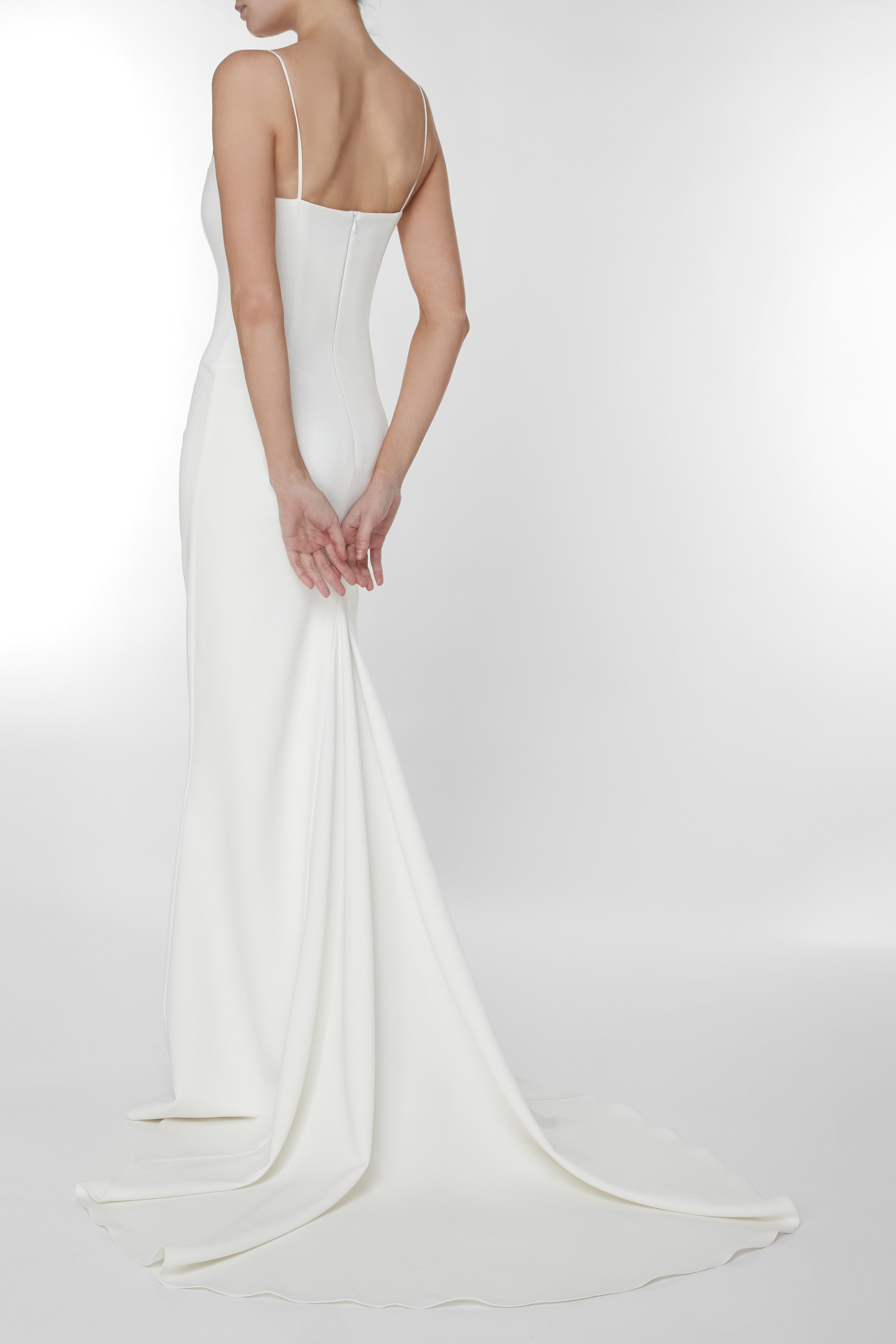 LUNA MATT SILK DRESS