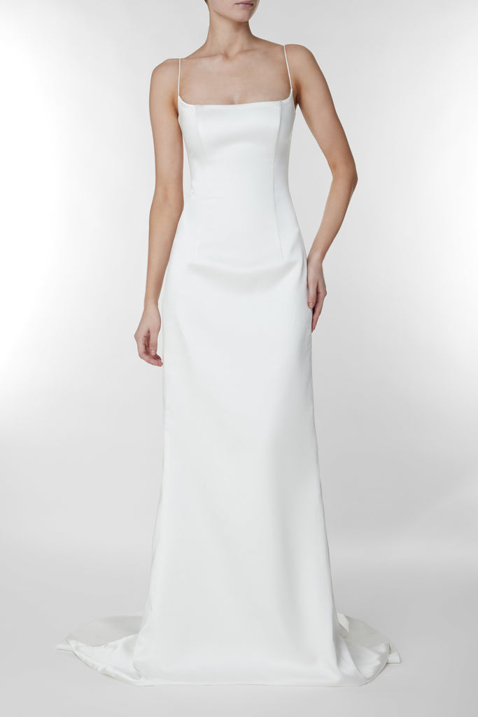 LUNA SOFT SATIN DRESS